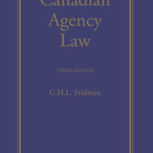 Canadian Agency Law