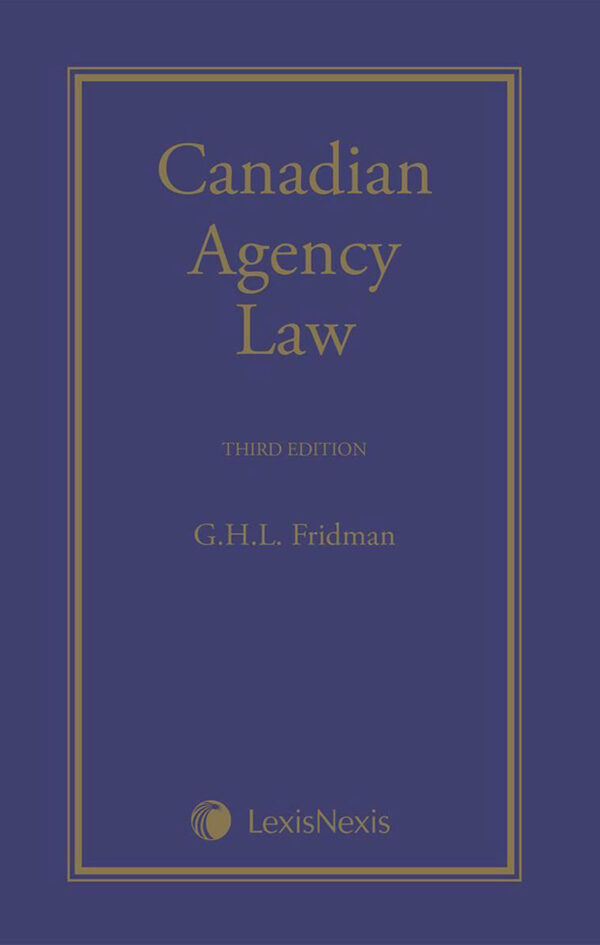 Canadian Agency Law